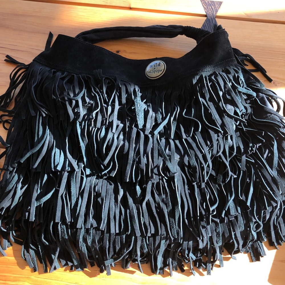 NWOT LOLLIPOPS leather bag